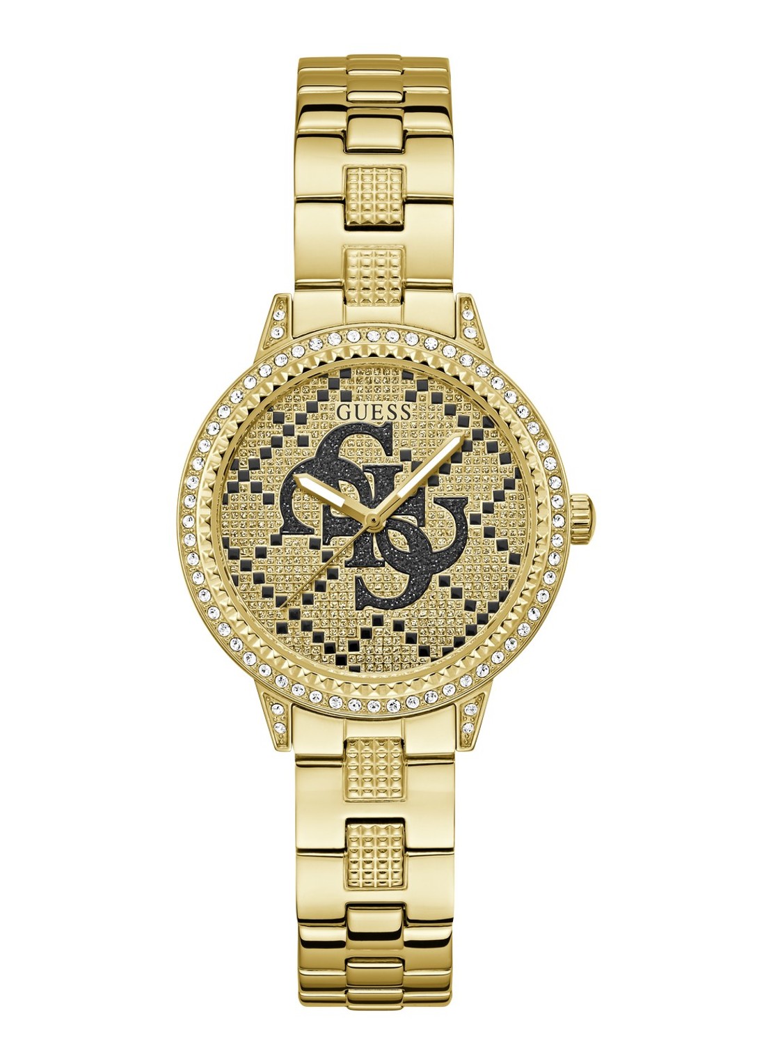 GUESS G Lace horloge GW0944L2 - voorkant goud