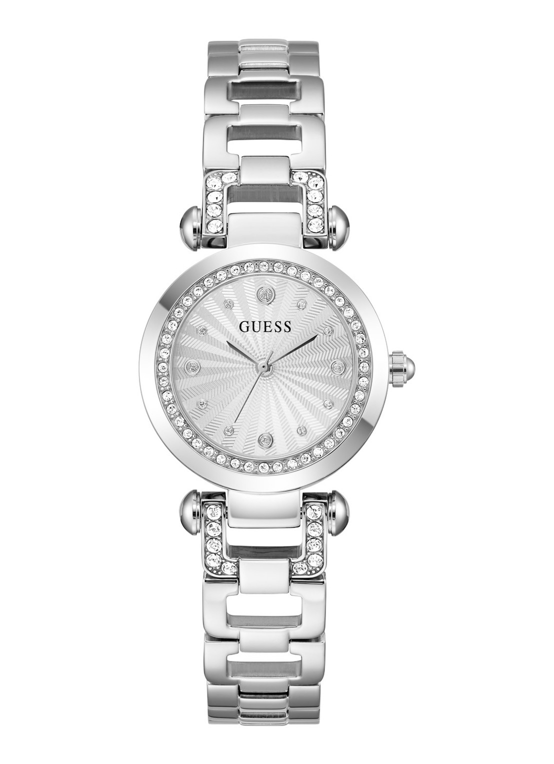 GUESS Ginger horloge GW0869L3 - voorkant 4 zilver