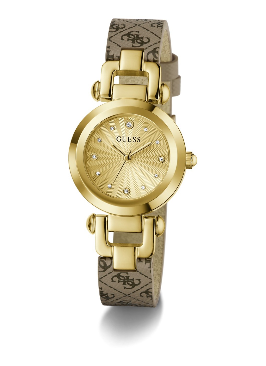 GUESS Ginger horloge GW1021L2 - detail 4 goud