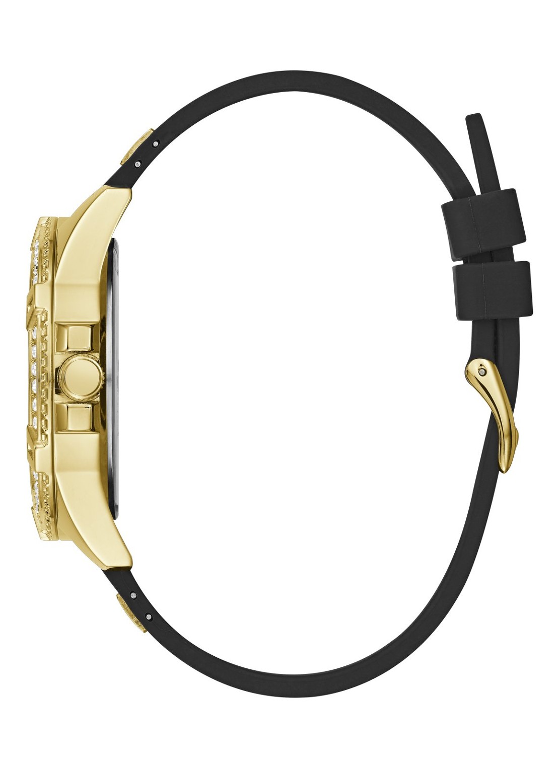 GUESS Guess Ladies Sport Steel - voorkant 2 goud
