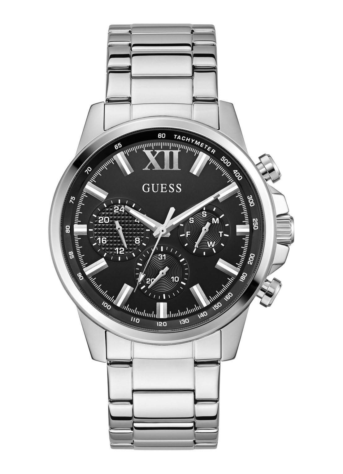 GUESS Guess Watches WALKER GW0900G1 - voorkant zilver
