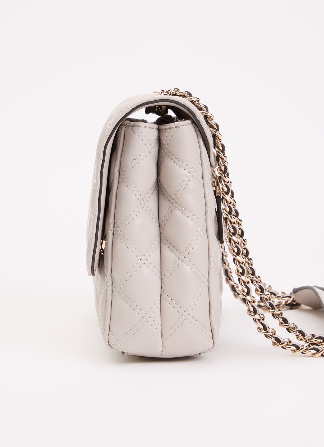 GUESS Guilly ll schoudertas met verstelbare schouderriem  - detail 2 creme