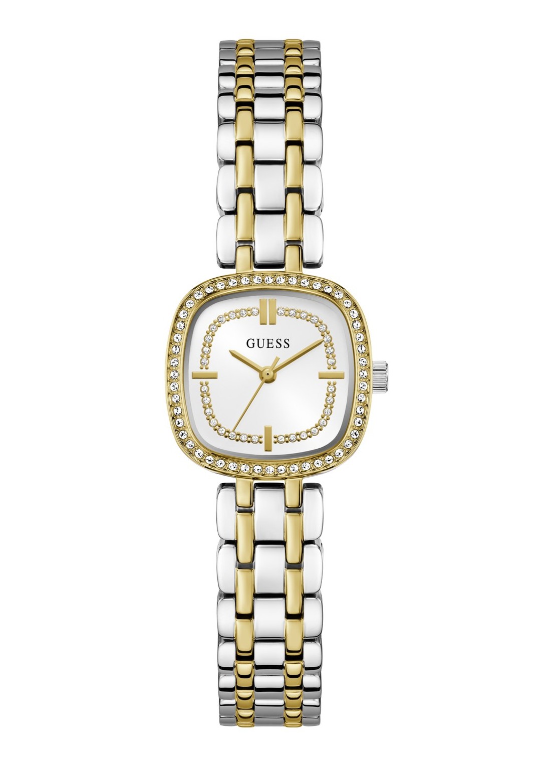 GUESS Hazel horloge GW1018L3 - voorkant zilver