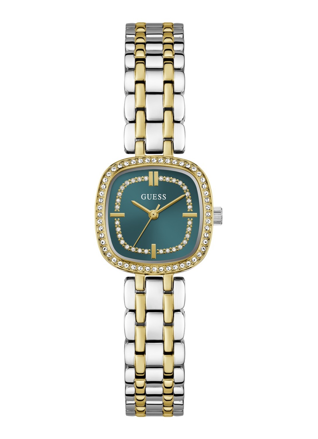 GUESS Hazel horloge GW1018L6 - voorkant zilver