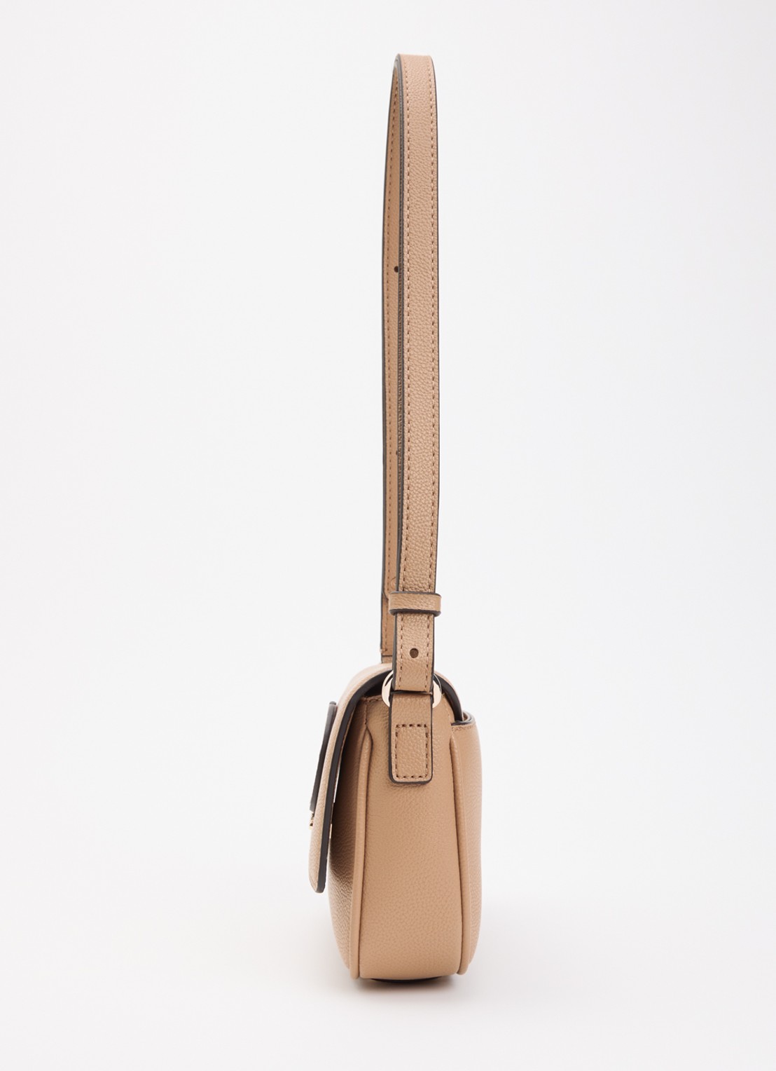 GUESS Isola crossbody tas met logo en verstelbare schouderriem  - detail 4 beige