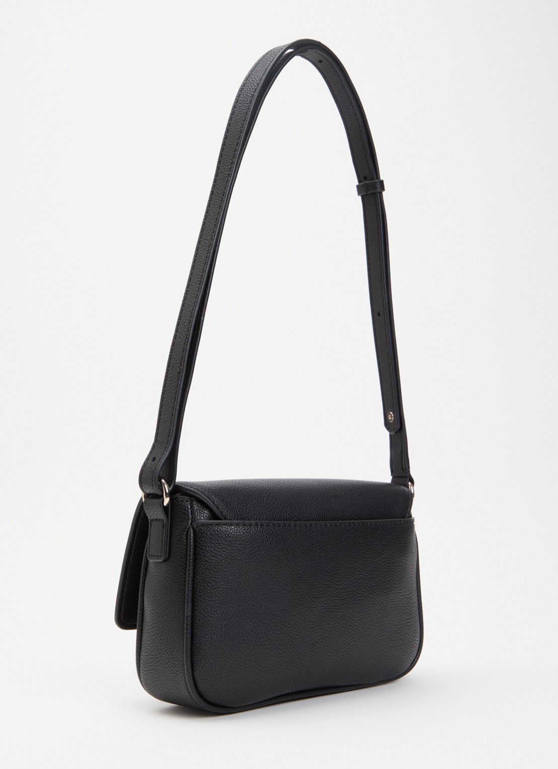 GUESS Isola crossbody tas met logo en verstelbare schouderriem  - achterkant zwart