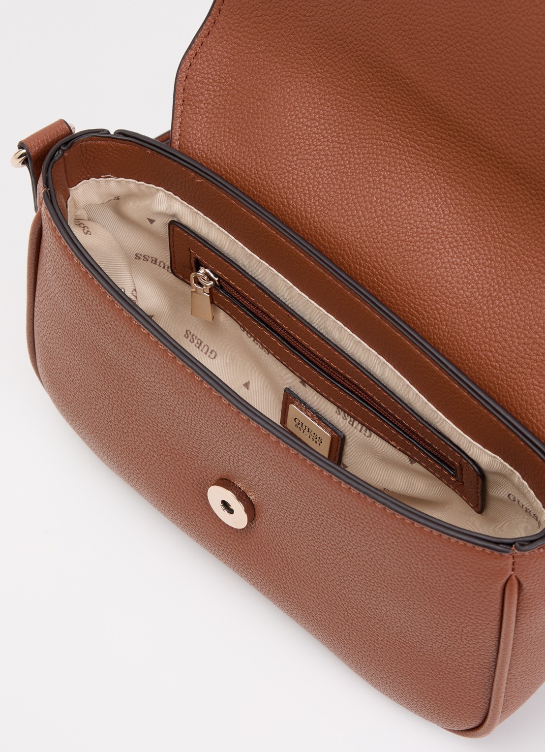 GUESS Isola crossbodytas met logo  - detail 3 bruin