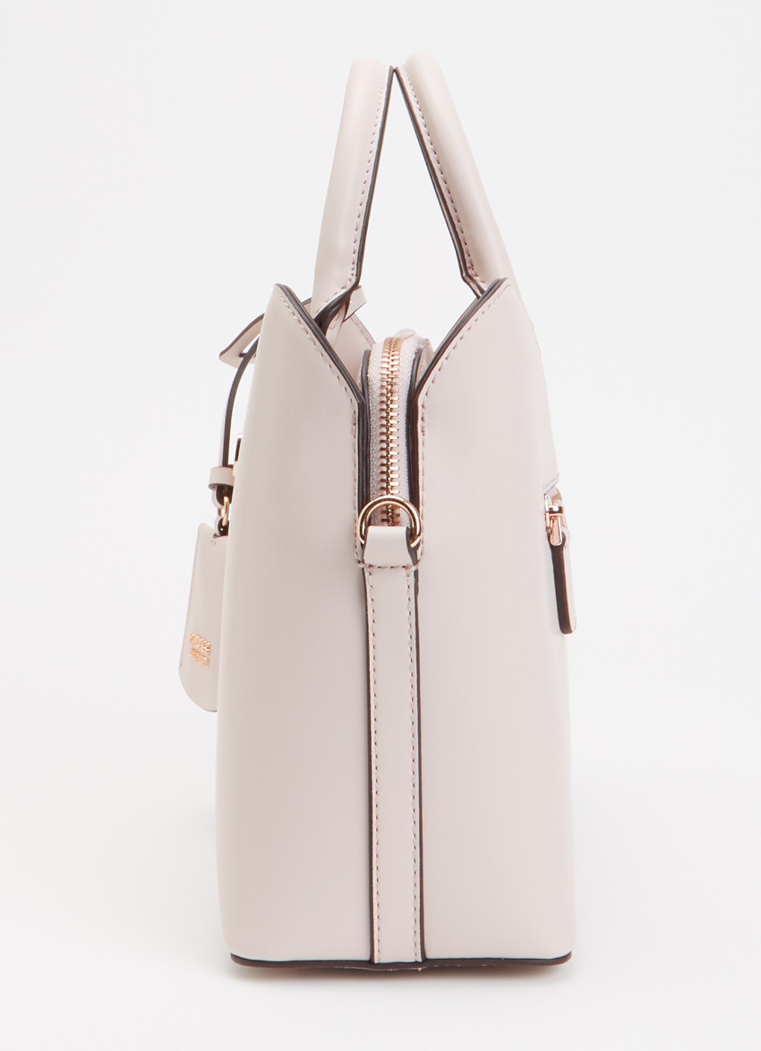 GUESS Janie handtas met afneembare schouderriem - detail 5 beige