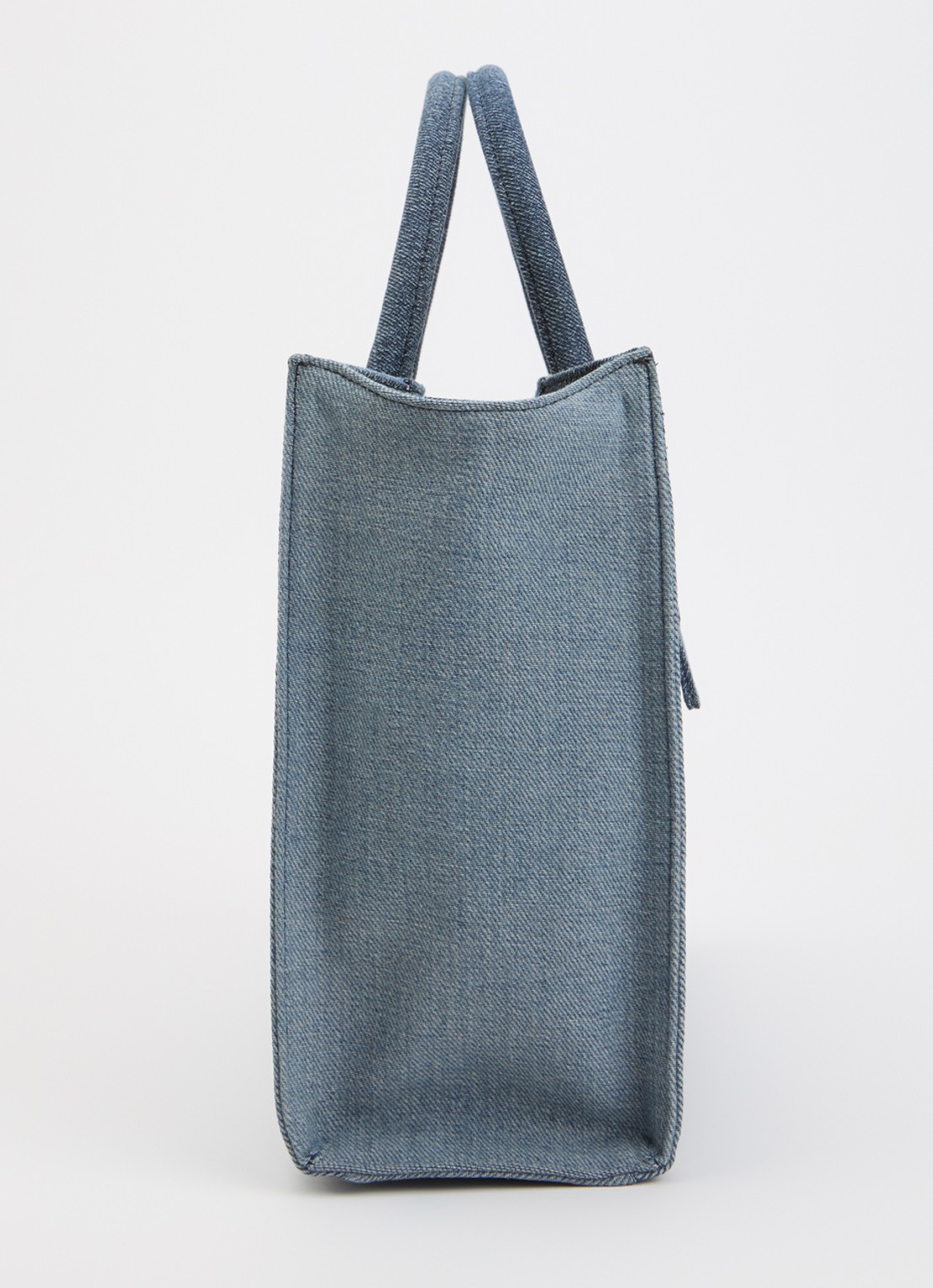 GUESS Jodi handtas van denim met afneembare schouderriem - detail 2 indigo