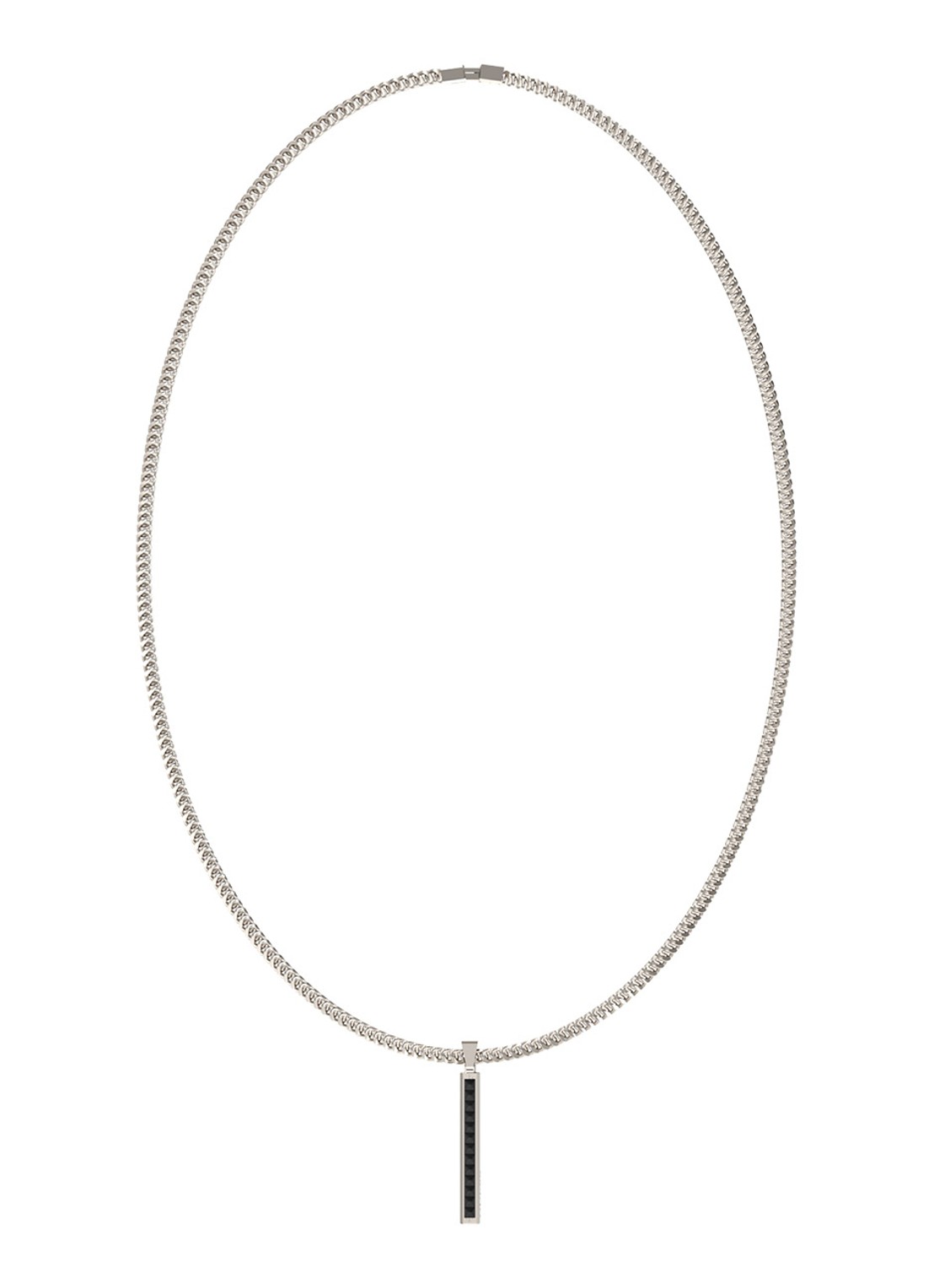 GUESS  JUMN05098JWSTT-U Collier  - voorkant zilver