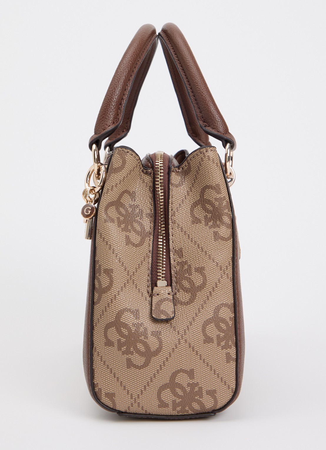 GUESS Karnilla Logo schoudertas met logo en afneembare schouderriem  - detail 6 bruin