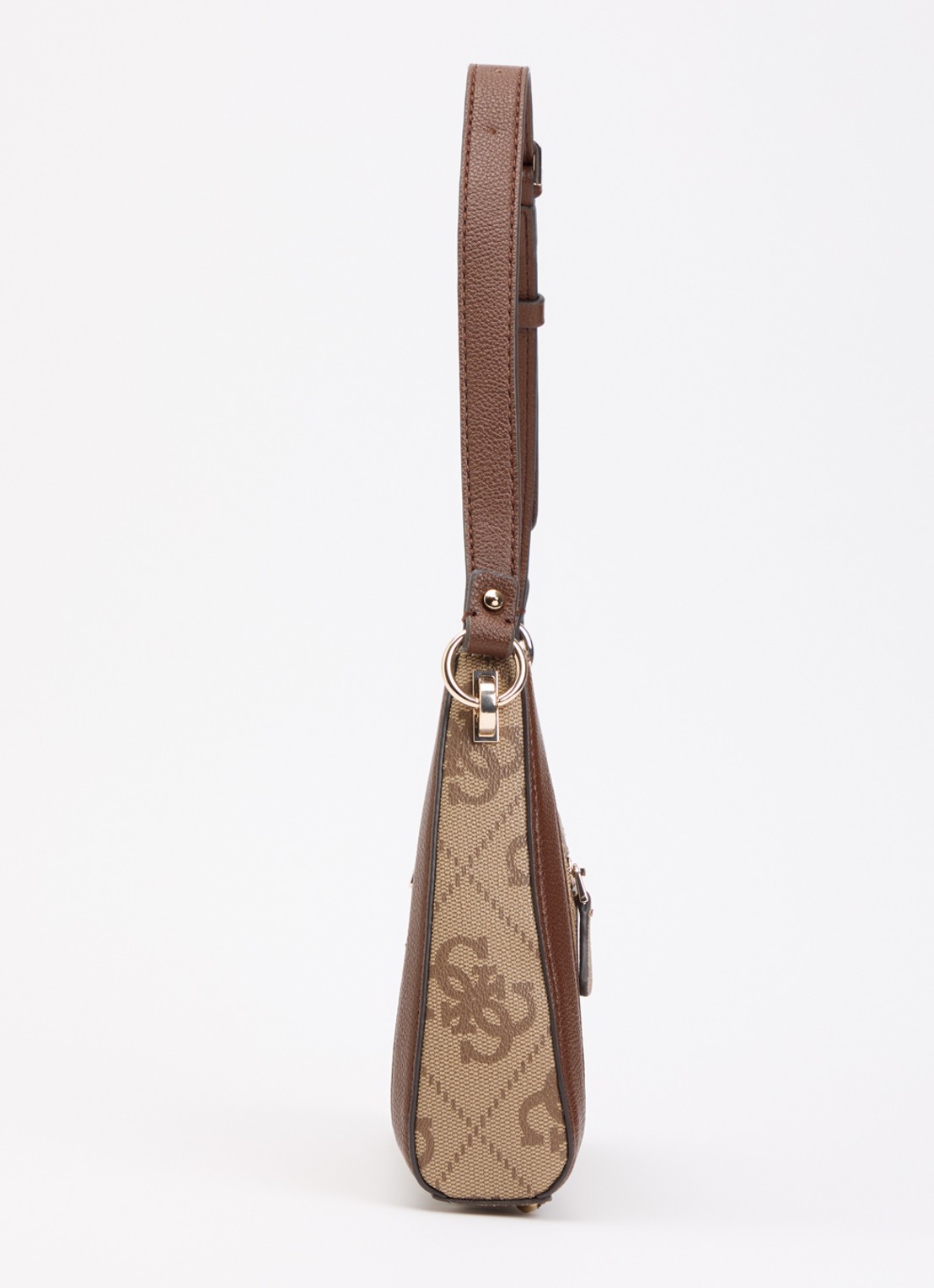 GUESS Karnilla Logo schoudertas met verstelbare schouderriem  - detail 5 bruin