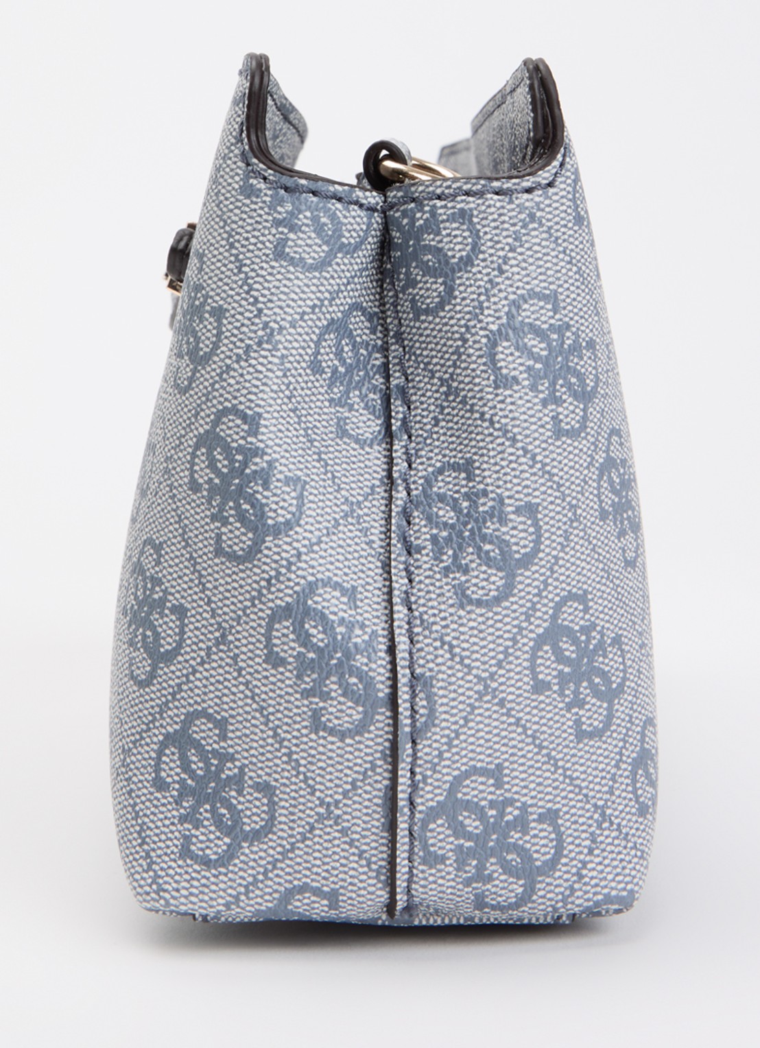 GUESS Katya crossbodytas met logoprint - detail 5 lichtblauw