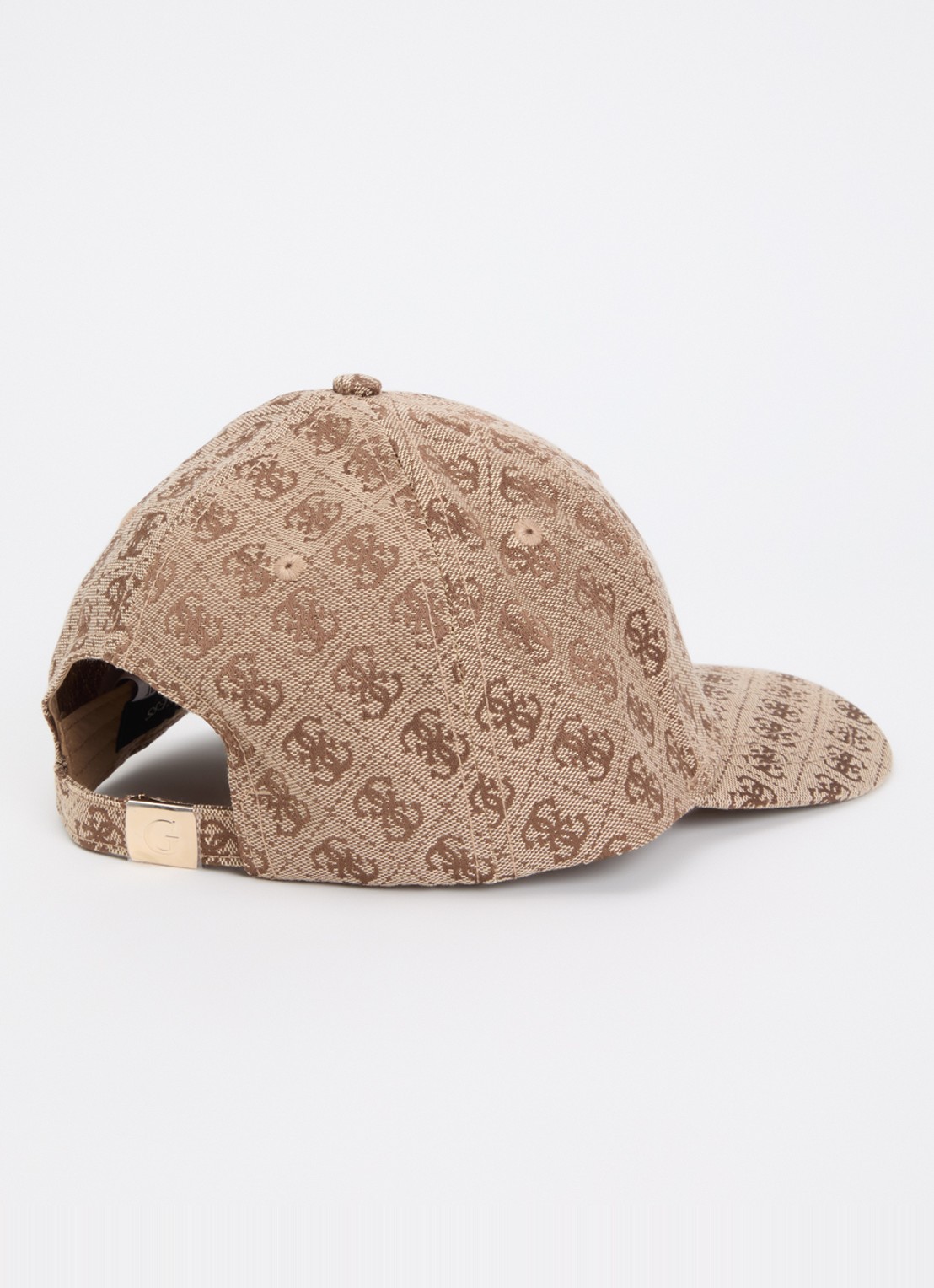 GUESS Katya pet met logoprint - detail camel
