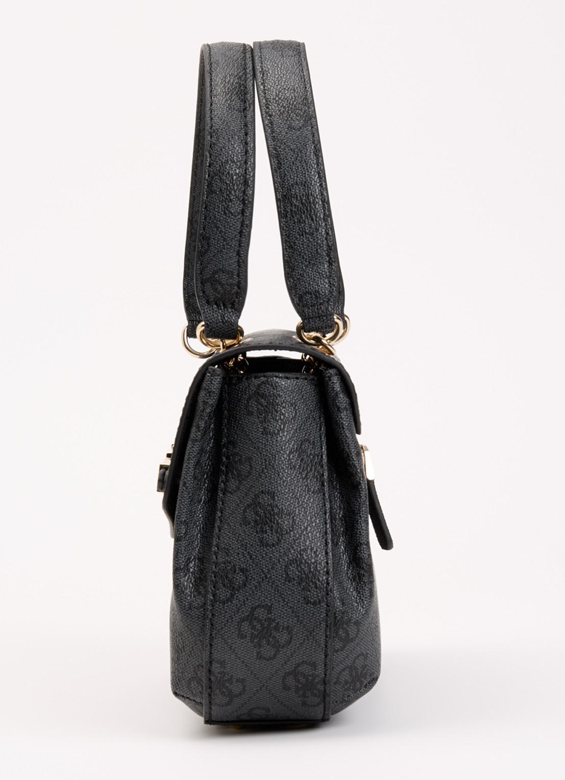 GUESS Kaya schoudertas met logoprint - detail 3 zwart