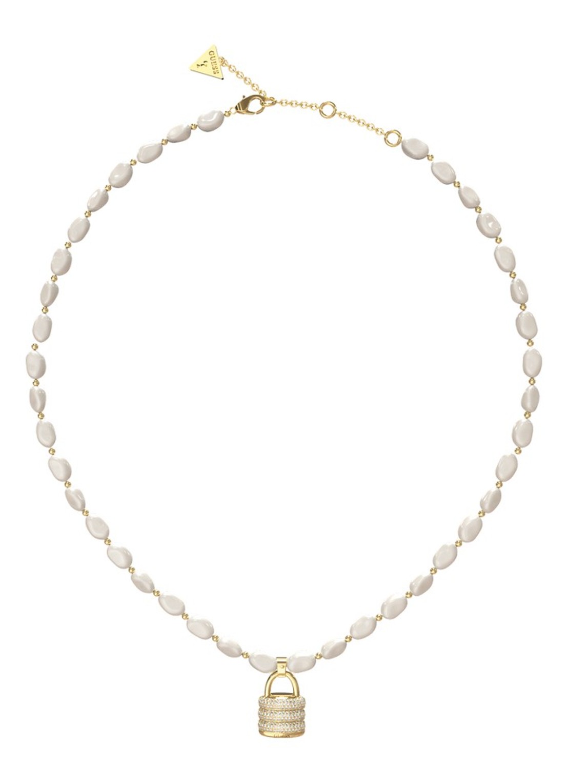 GUESS Ketting JUBN05405JWYGT-U  - voorkant goud