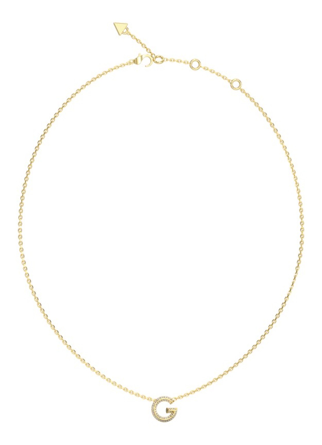 GUESS Ketting JUBN05441JWYGT-U  - voorkant goud