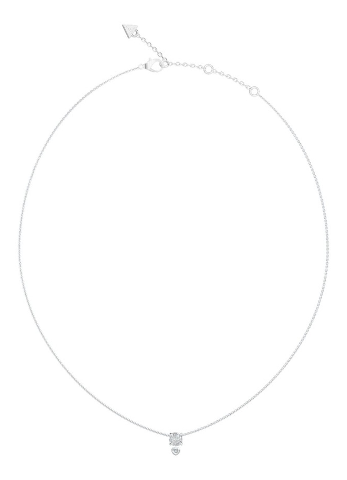 GUESS Ketting JUBN05467JWRHT-U  - voorkant zilver