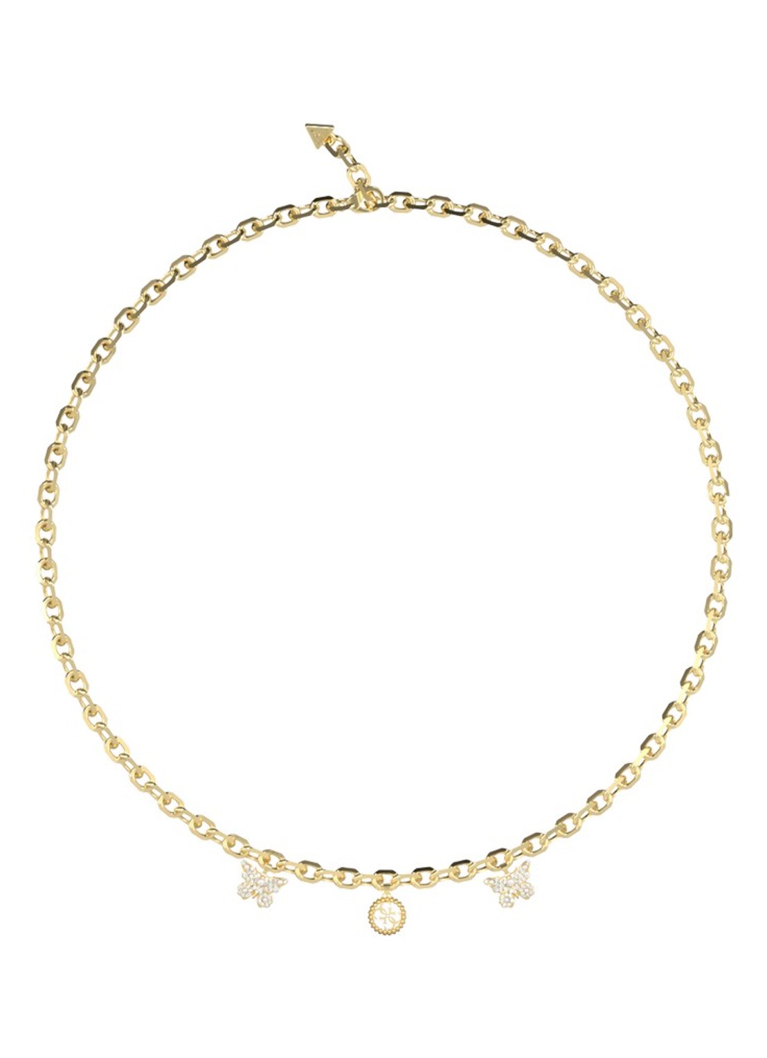 GUESS Ketting JUBN06129JWYGT-U - voorkant goud