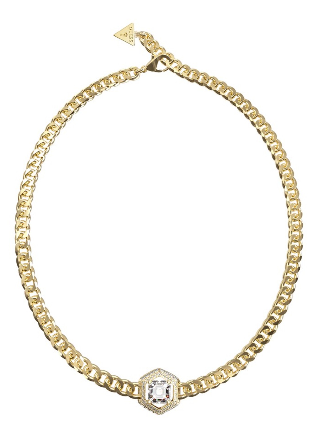 GUESS Ketting JUBN06185JWYGT-U - voorkant goud