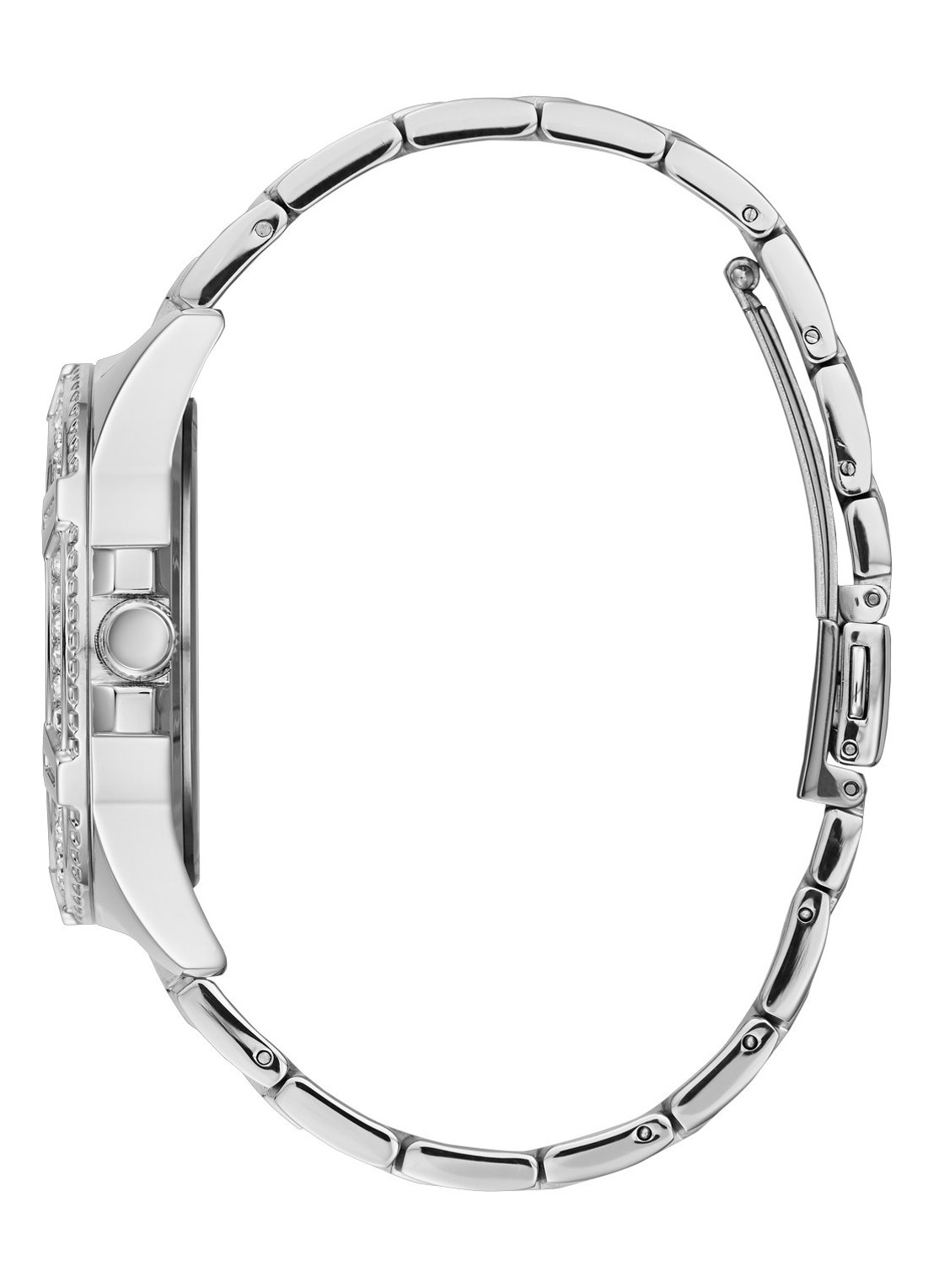 GUESS Lady Frontier horloge W1156L1 - voorkant 7 zilver