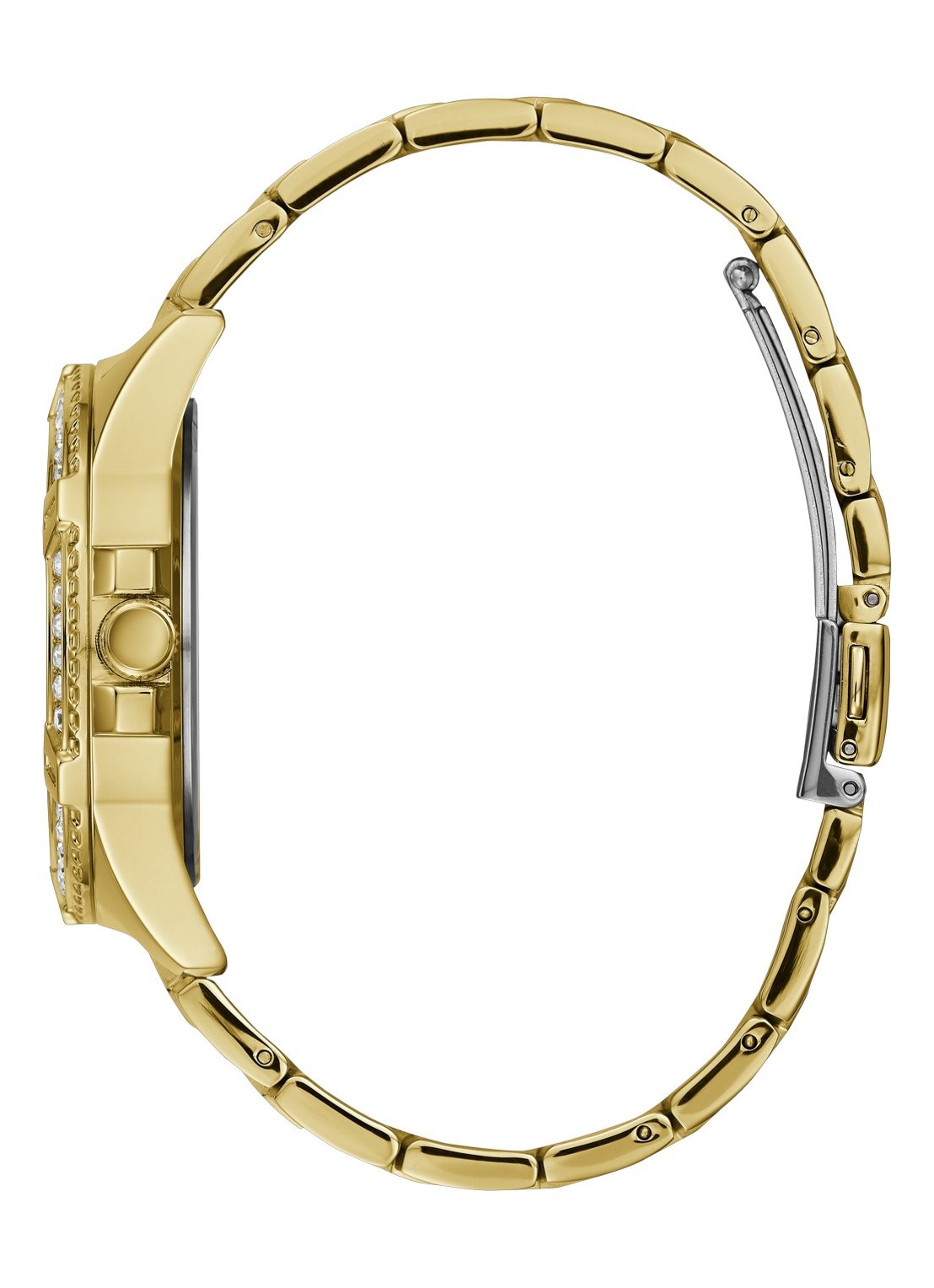 GUESS Lady Frontier horloge W1156L2 - voorkant 2 goud