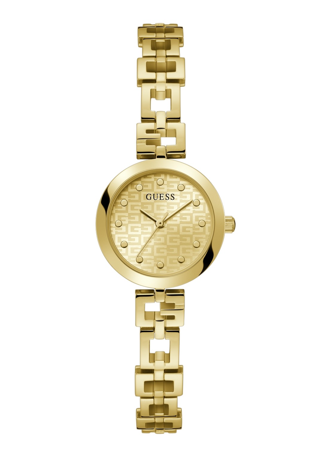 GUESS Lady G horloge GW0549L2 - voorkant goud