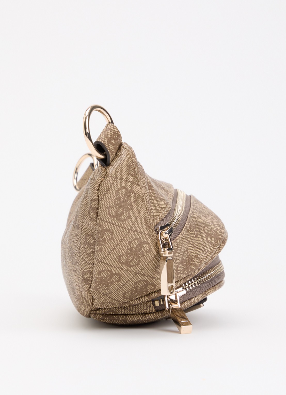 GUESS Latona heuptas met logoprint  - detail 5 beige