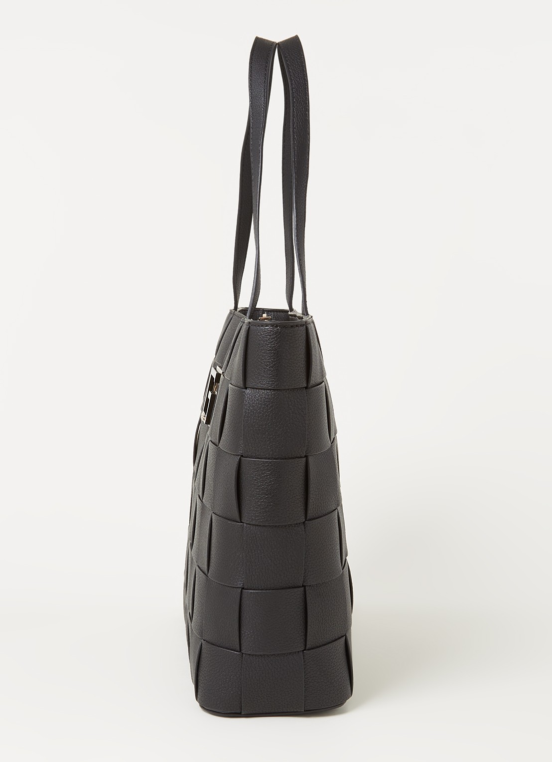 GUESS Liberty City shopper met logo - detail 4 zwart