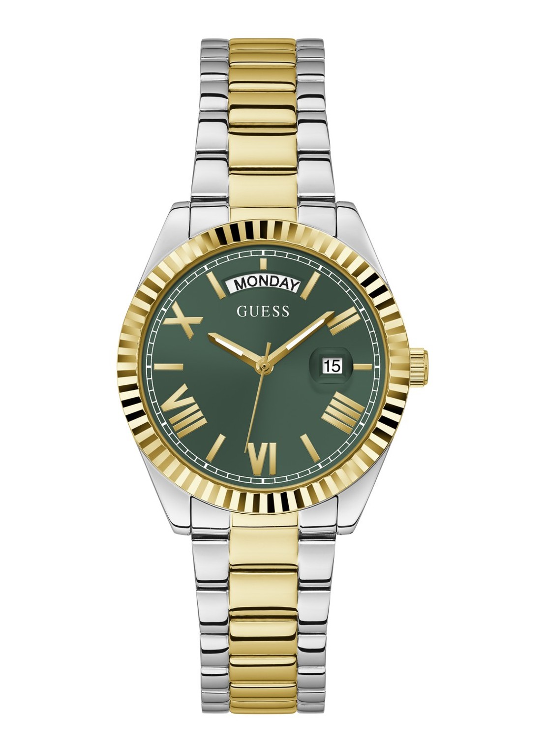 GUESS Luna horloge GW0308L5 - voorkant zilver