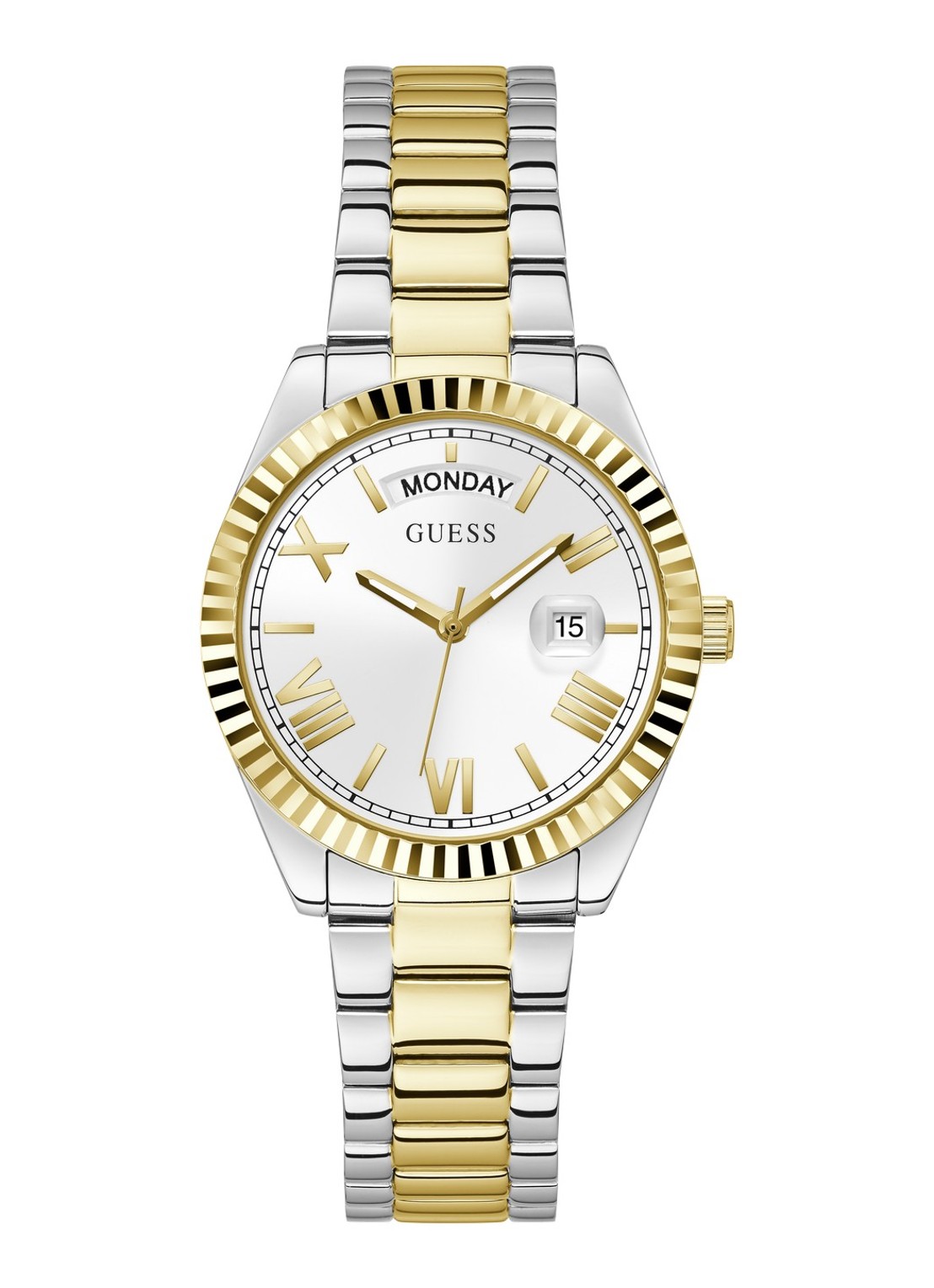 GUESS Luna horloge GW0308L6 - voorkant 4 zilver