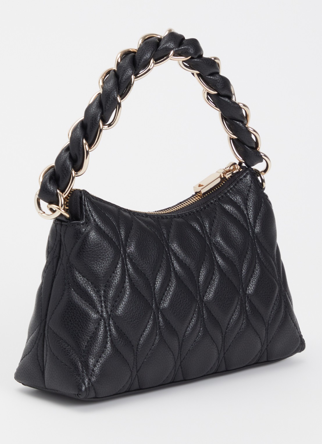 GUESS Maxine handtas met afneembare schouderriem - achterkant 5 zwart