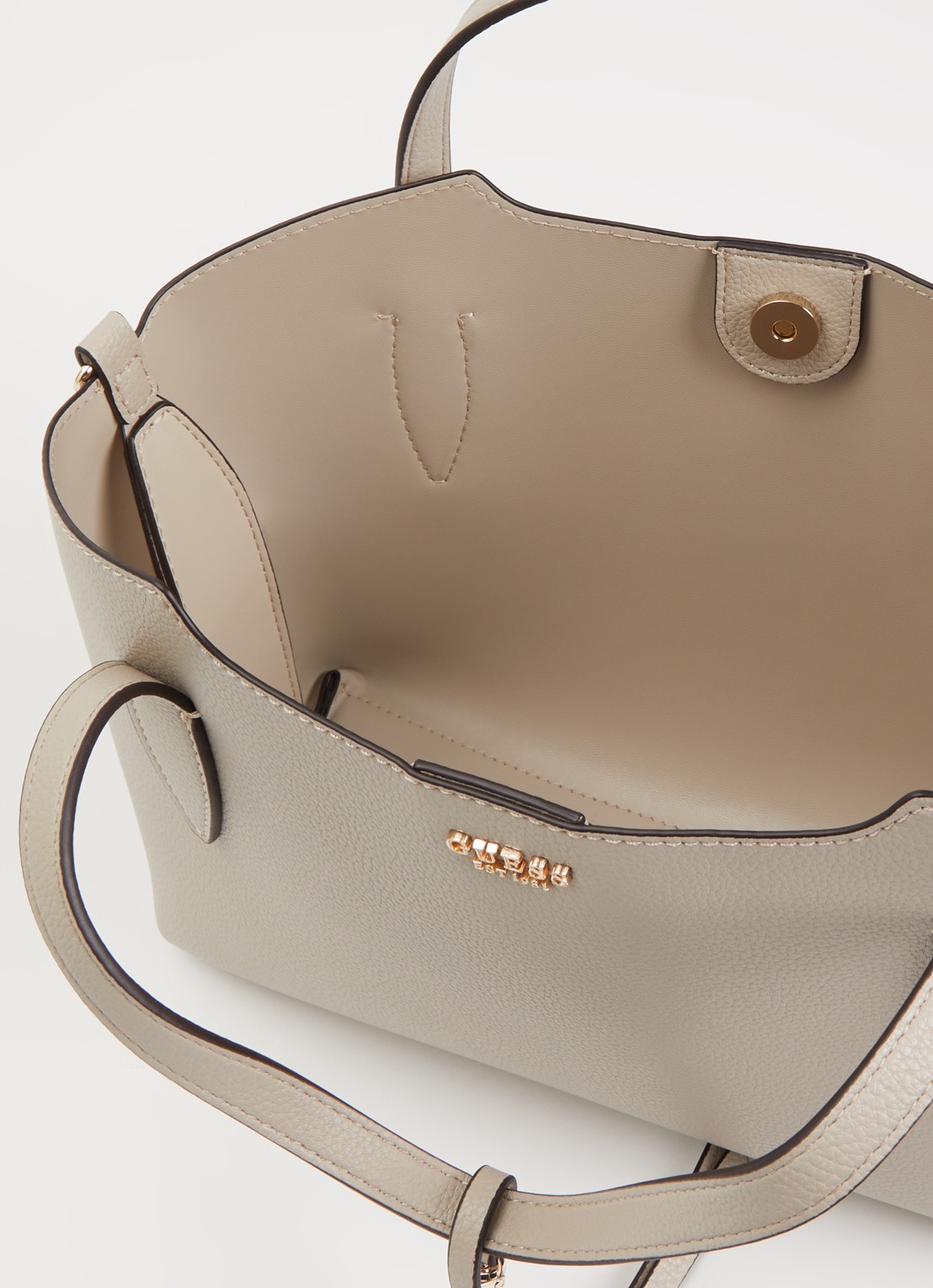 GUESS Melody schoudertas met uitneembaar etui - detail 2 grijs