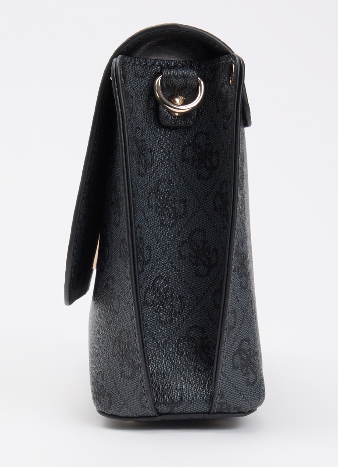 GUESS Meridian II Flap crossbodytas met logo  - detail 2 grijs