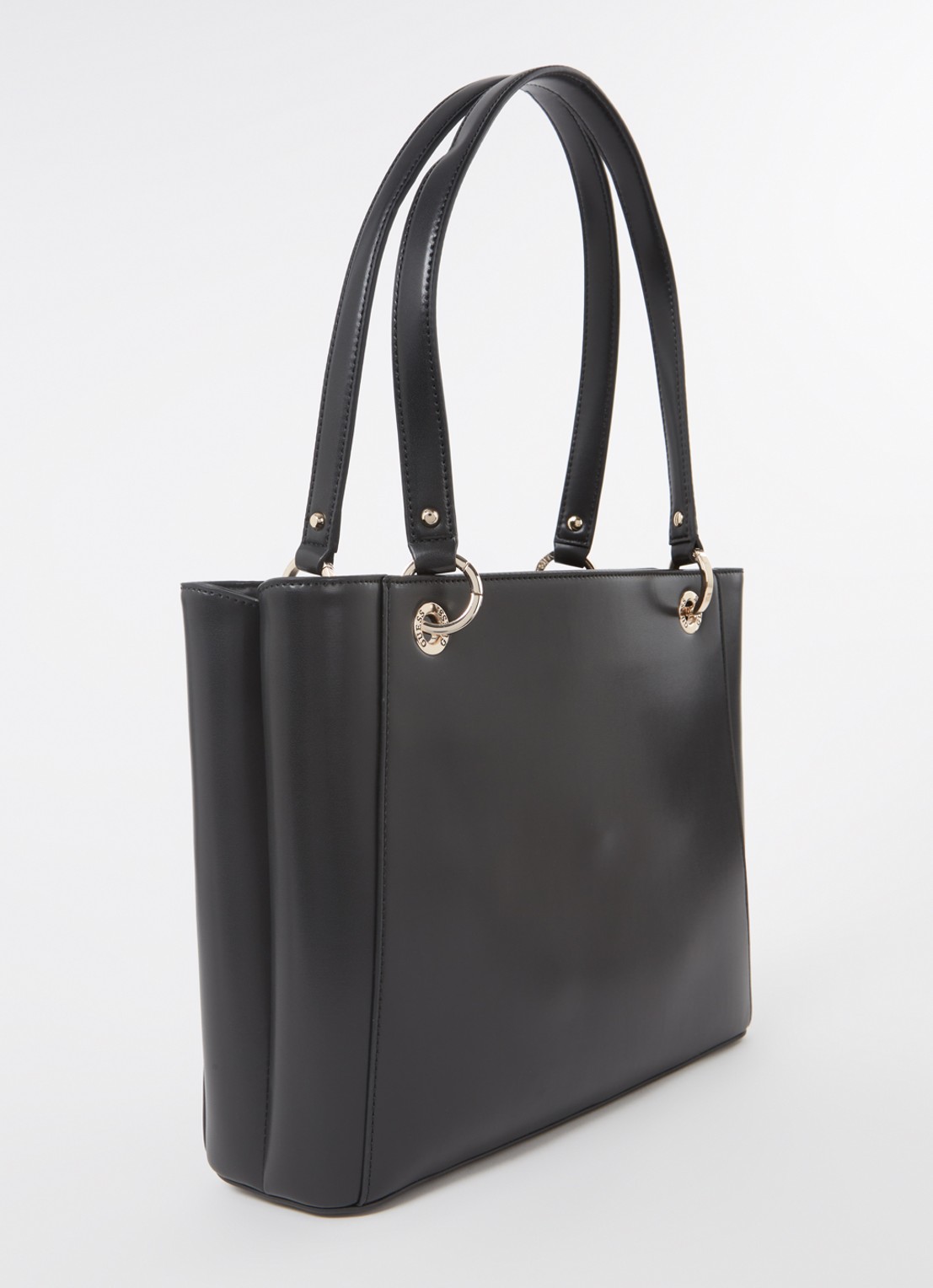 GUESS  Mietta Noel schoudertas met logo - achterkant zwart
