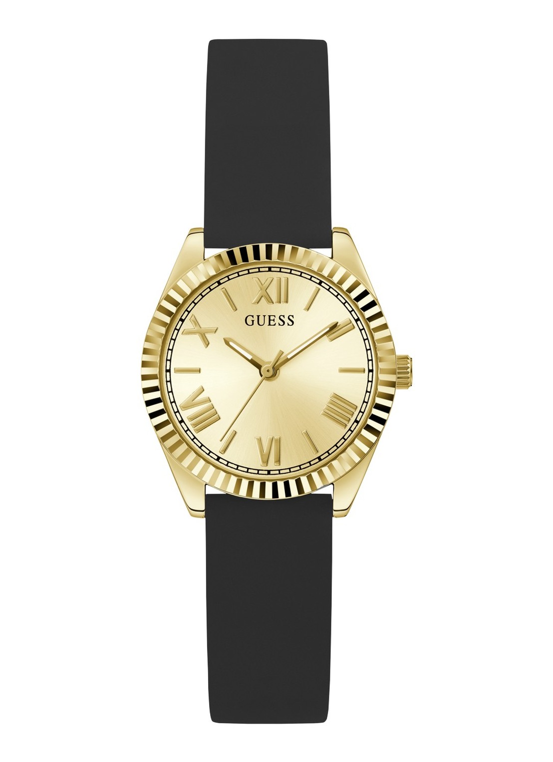 GUESS Mini Luna horloge GW0724L2  - voorkant 5 zwart
