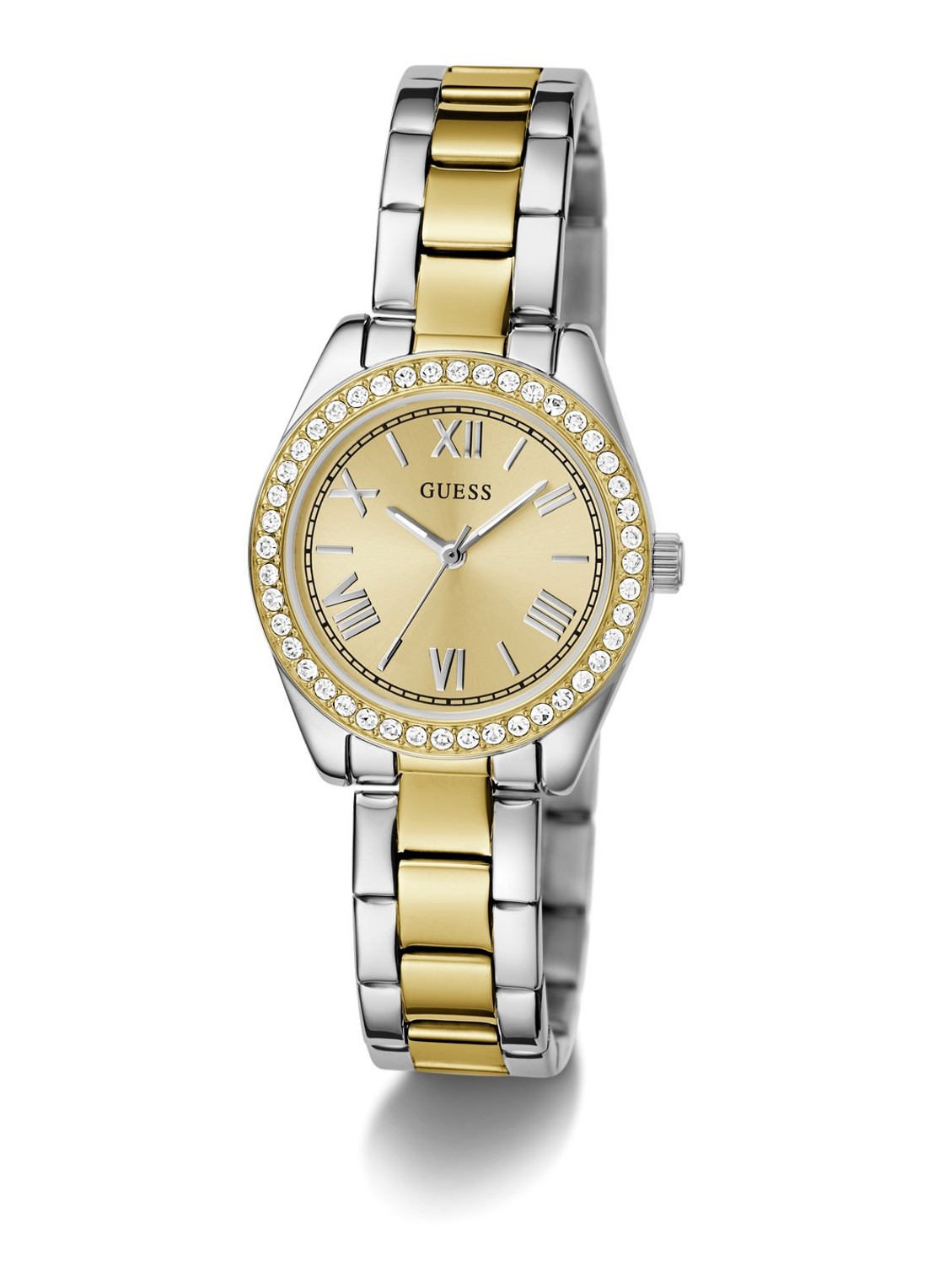 GUESS Mini Luna horloge GW0841L2  - detail 4 zilver