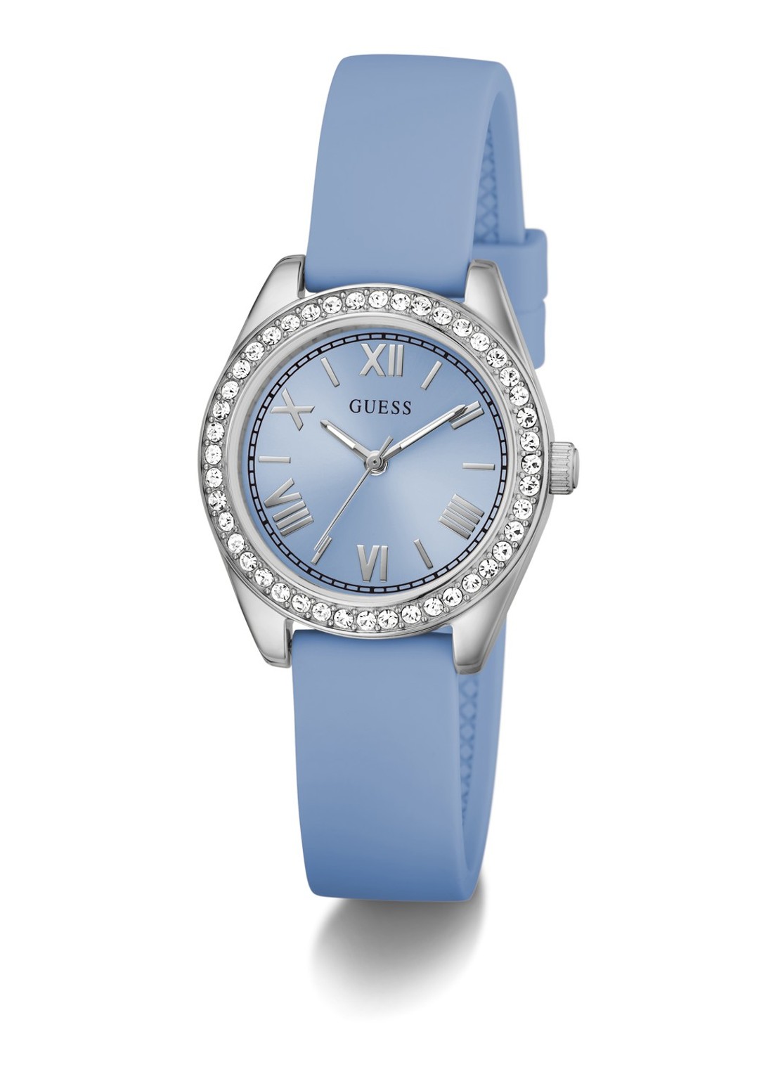 GUESS Mini Luna horloge GW1000L1 - detail 5 zilver