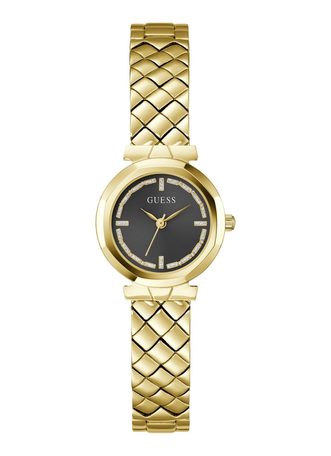 GUESS Mini Rumour horloge GW0839L2 - voorkant goud