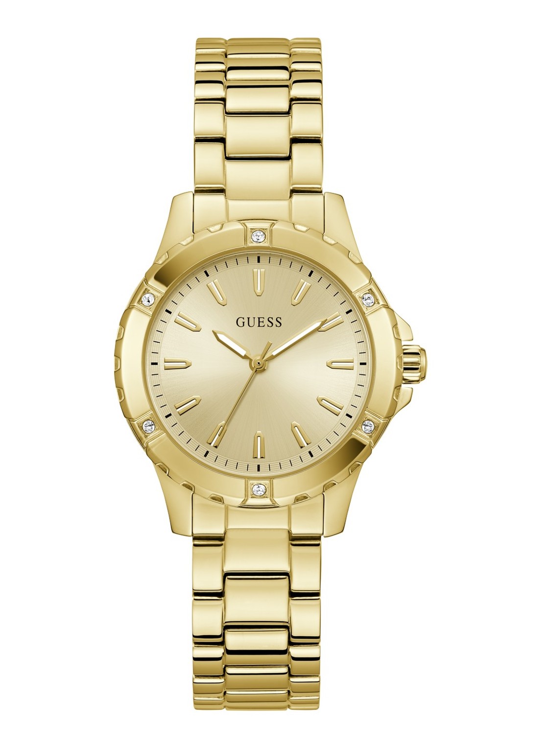 GUESS Mist horloge GW0948L2 - voorkant goud