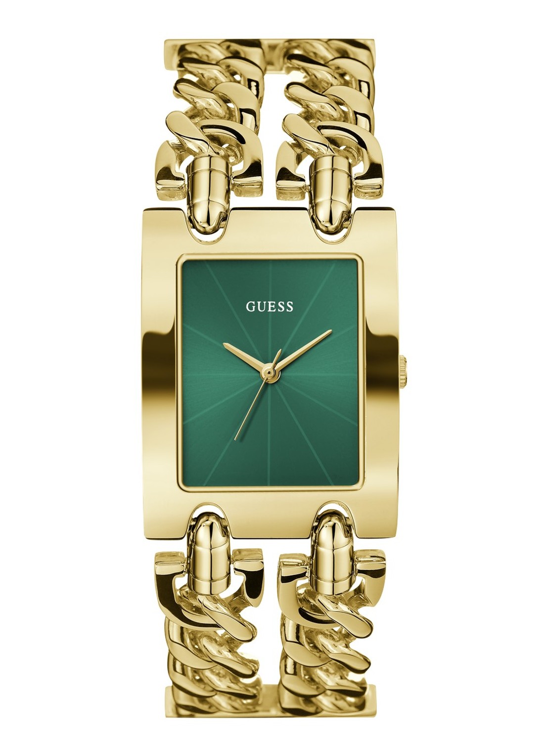 GUESS Mod Heavy Metal horloge GW0740L2 - voorkant goud