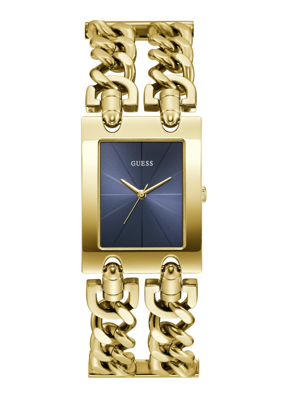 GUESS Mod Heavy Metal horloge GW0740L3 - voorkant 4 goud