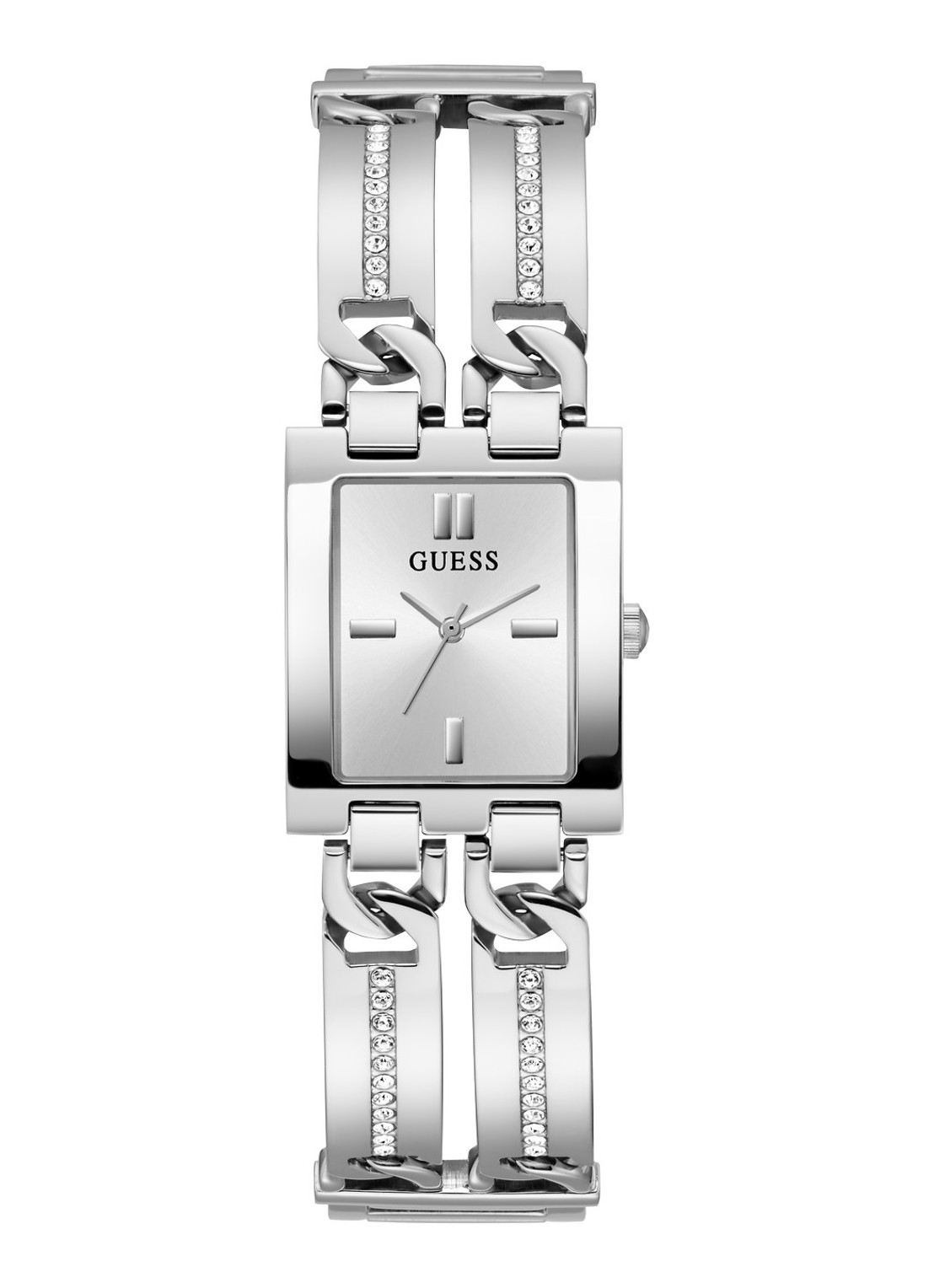 GUESS Mod Id horloge GW0668L1 - voorkant 5 zilver