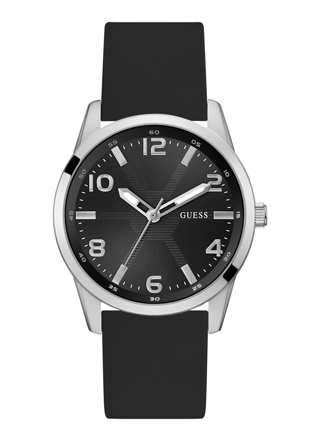 GUESS Monte horloge GW0805G1 - voorkant zilver