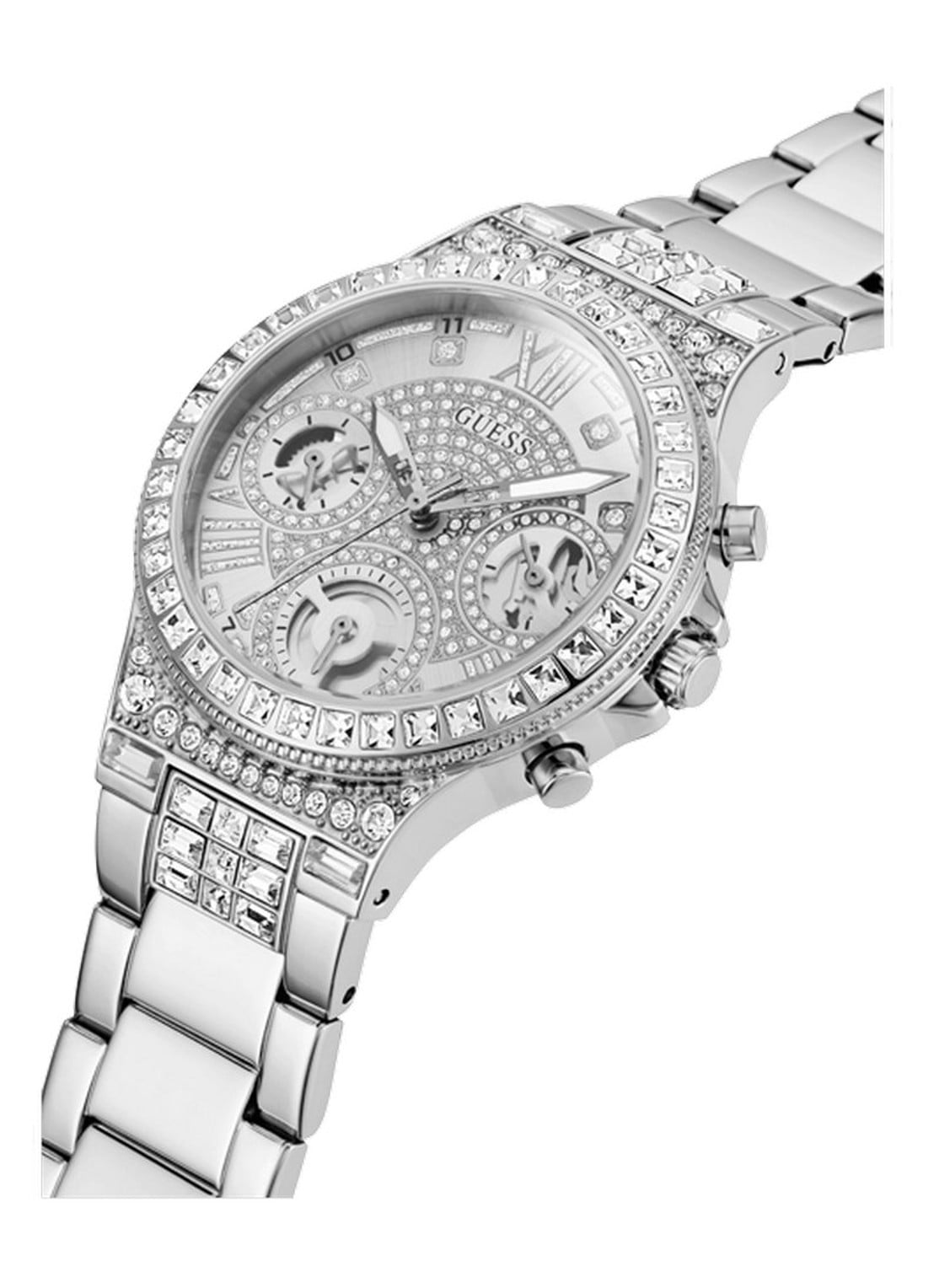 GUESS Moonlight horloge GW0320L1 - detail 4 zilver