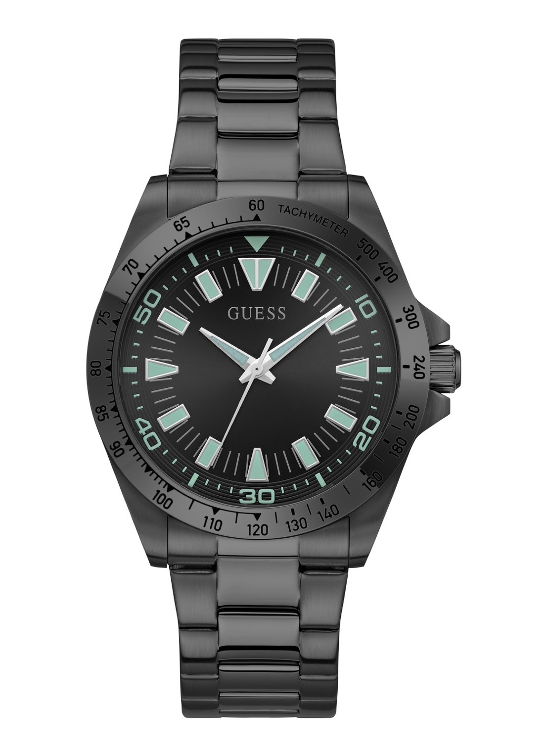 GUESS Neo horloge GW1064G3 - voorkant antraciet