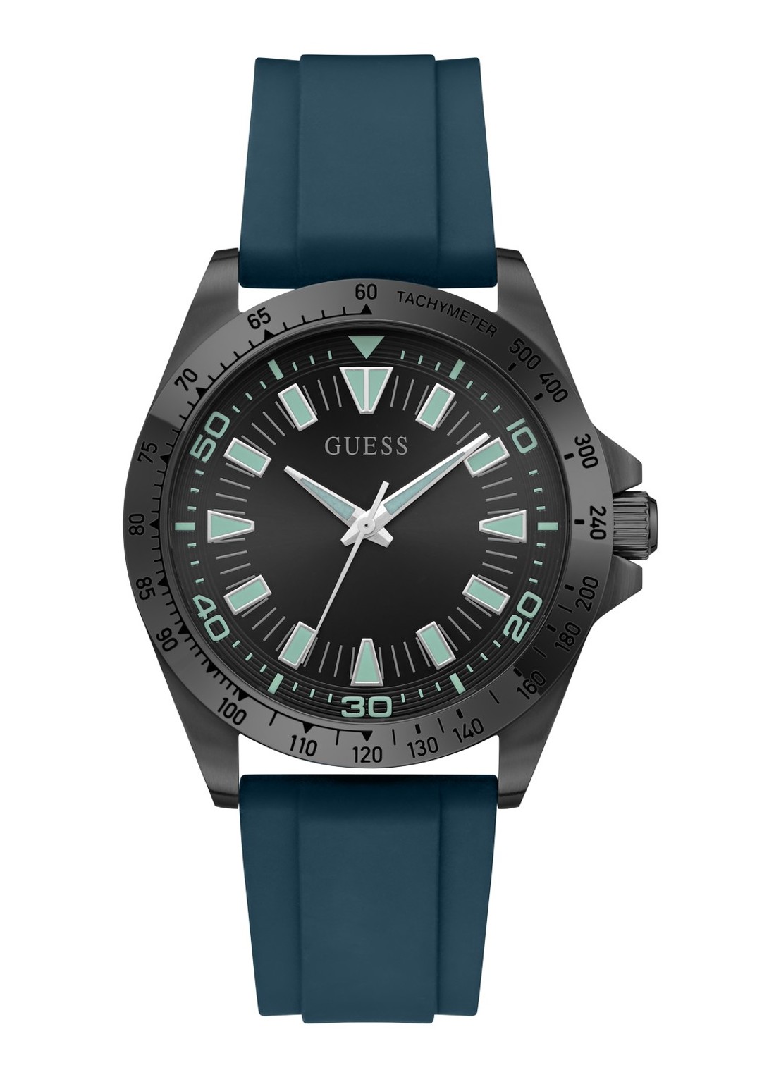 GUESS Neo horloge GW1065G3 - voorkant antraciet