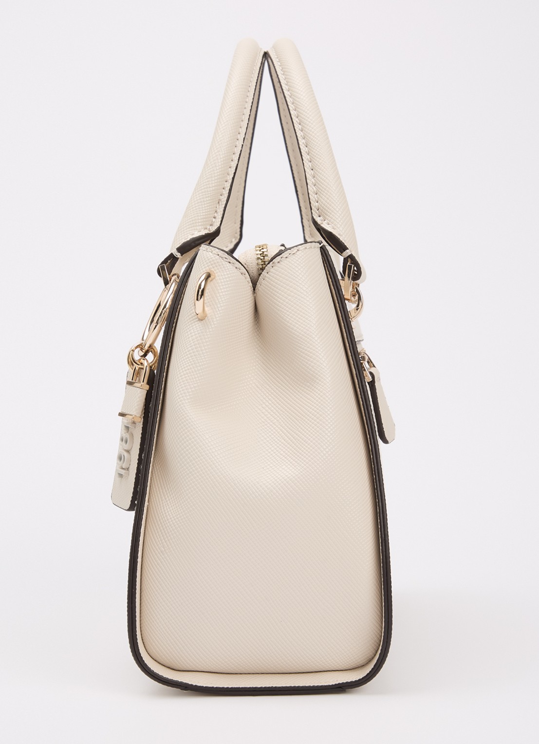 GUESS Noelle handtas met afneembare schouderriem - detail 3 gebroken wit