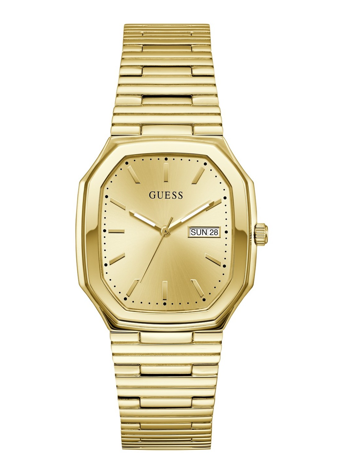 GUESS Oliver horloge GW0978G2 - voorkant goud