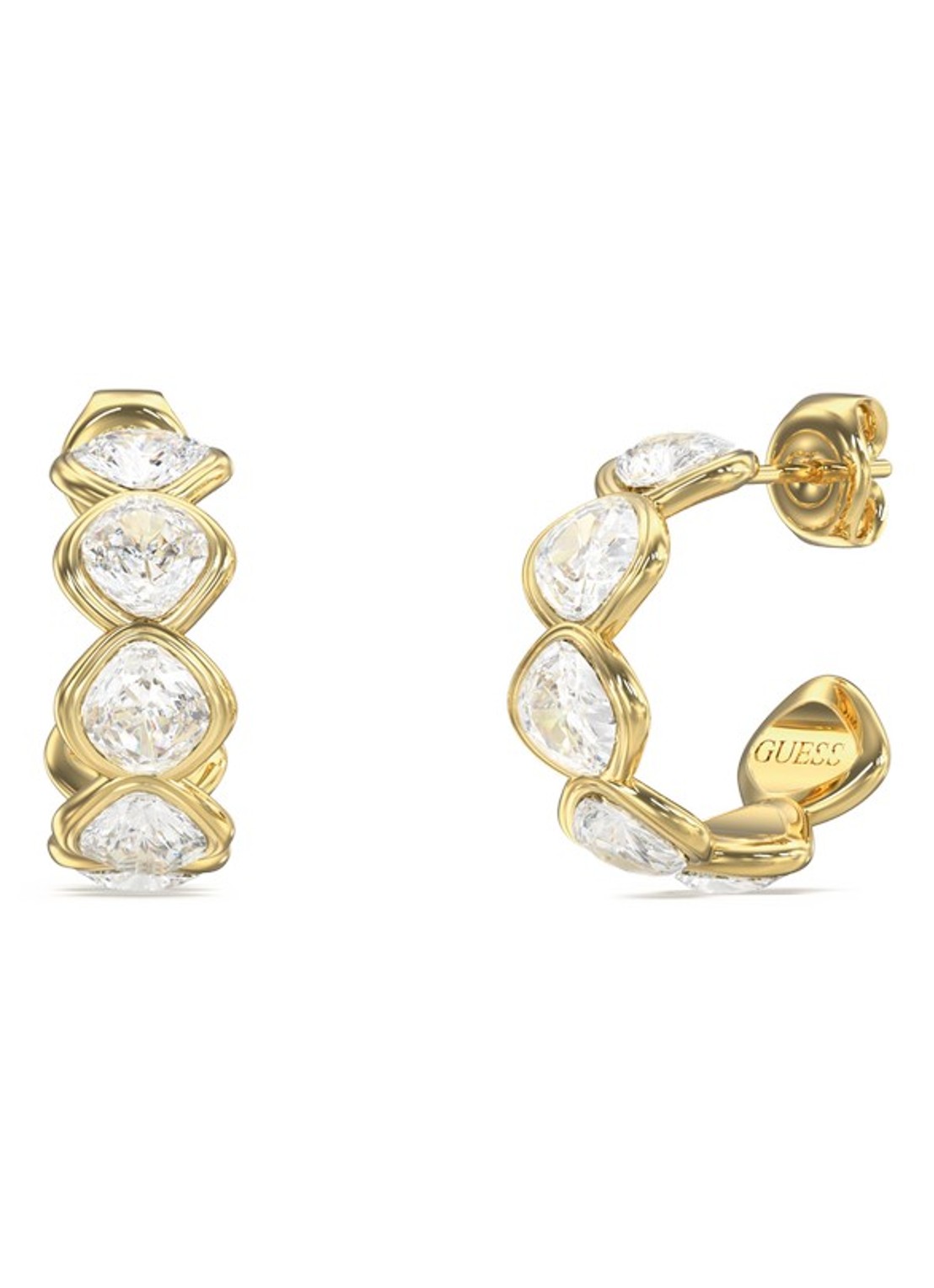 GUESS Oorringen JUBE05318JWYGT-U  - voorkant goud